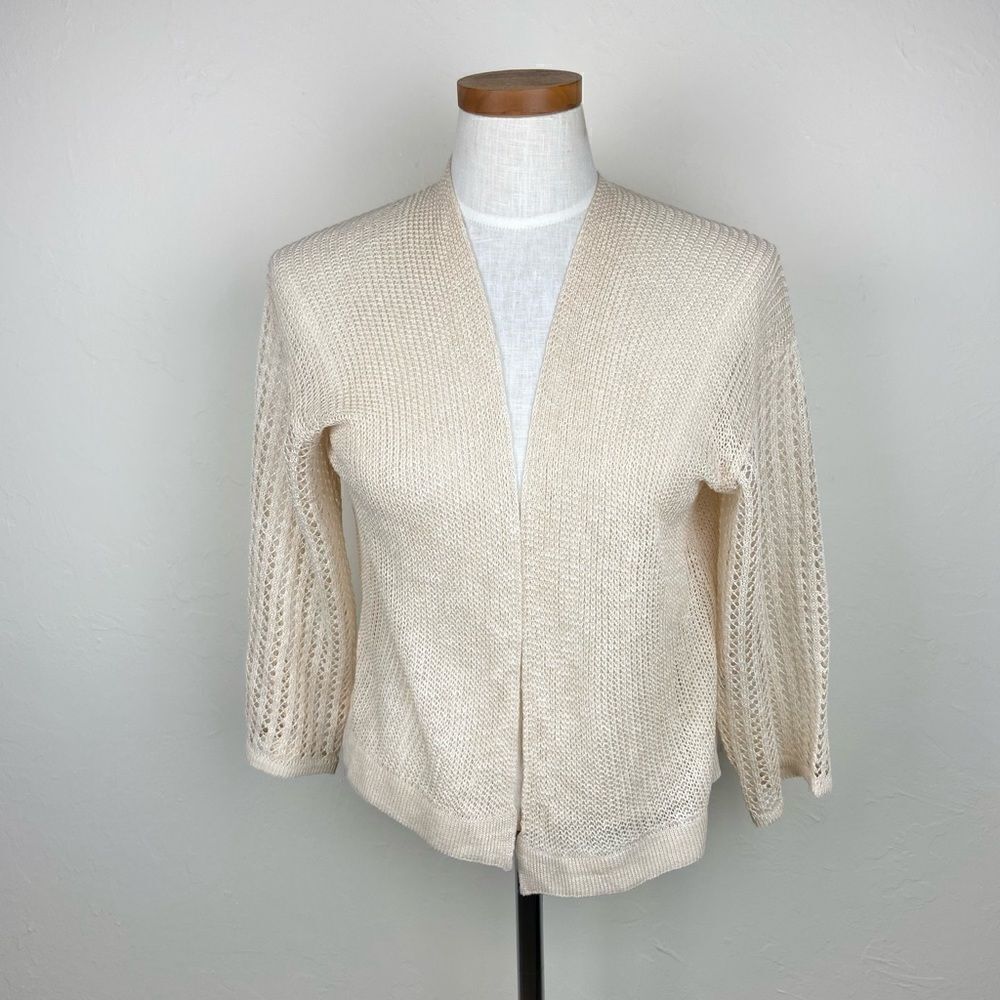 Anthropologie Akemi + Kin Knit Open-Front Cardigan Sweater